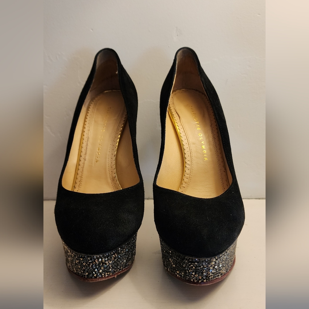 Charlotte Olympia Swarovski Crystal Heels